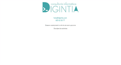 Desktop Screenshot of digintia.com